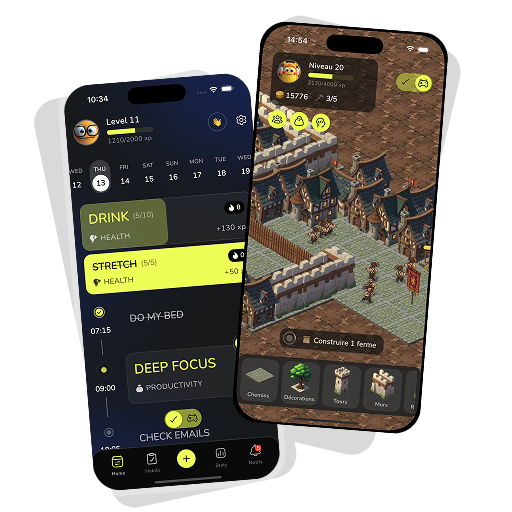 KUBBO gamified habit tracker screenshot